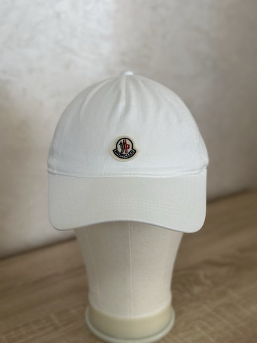 Moncler baseball cap hat - cap, white