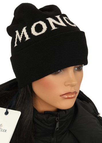 New moncler luxury black wool - black,
