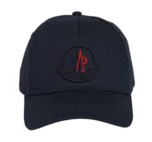 Moncler logo patch - moncler, navy