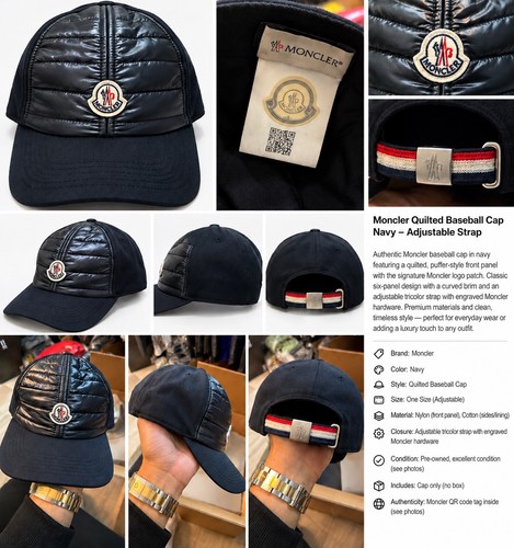 Moncler black quilted puffer - quilted,