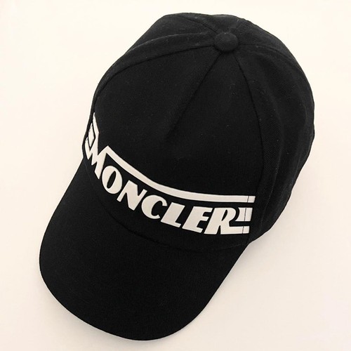 Moncler cap hat black - cap,