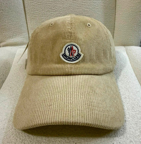 Moncler beige cotton corduroy - beige,