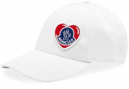 New moncler white cotton - new, heart