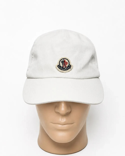 Moncler baseball white cap - white,