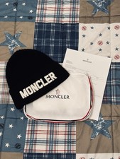 Cappello Moncler Nero in Lana