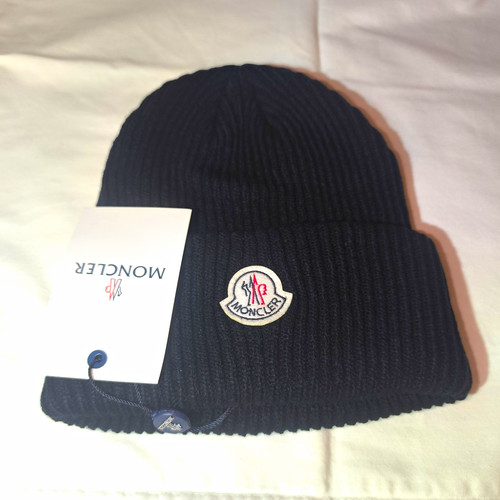 Moncler logo patch ribbed - logo,