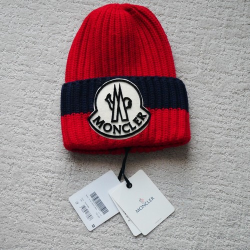 Moncler berretto tricot red - berretto,