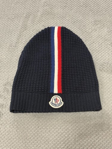 Berretto moncler logo - moncler,
